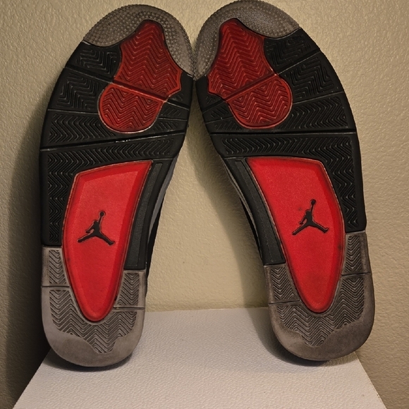 Air Jordan Flight Club 80's Black and Red Sneakers - Picture 5 of 11